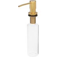 Кухонная мойка Roxen Uno 560210-54-GS PVD золотая/текстурная (с ролл-матом и дозатором) - Превью изображения №9 — Интернет-магазин Time-Shop
