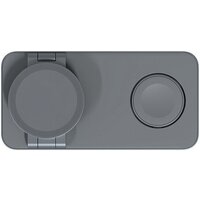 Беспроводное зарядное Magssory Yoga 3 в 1 Charging Station для Samsung Qi2 WCH017m (темно-серый) - Превью изображения №6 — Интернет-магазин Time-Shop
