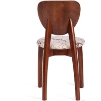 Стул TetChair Diamante мягкое сиденье (коричневый/крекс бежевый) - Превью изображения №4 — Интернет-магазин Time-Shop