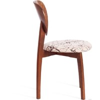 Стул TetChair Diamante мягкое сиденье (коричневый/крекс бежевый) - Превью изображения №2 — Интернет-магазин Time-Shop