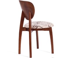 Стул TetChair Diamante мягкое сиденье (коричневый/крекс бежевый) - Превью изображения №3 — Интернет-магазин Time-Shop