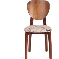 Стул TetChair Diamante мягкое сиденье (коричневый/крекс бежевый) - Превью изображения №5 — Интернет-магазин Time-Shop