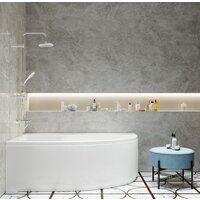 Ванна Triton Мари 170х110 левая (с каркасом) - Превью изображения №2 — Интернет-магазин Time-Shop