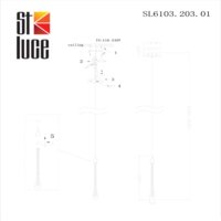 Точечный светильник ST Luce Faenza SL6103.203.01 - Превью изображения №5 — Интернет-магазин Time-Shop