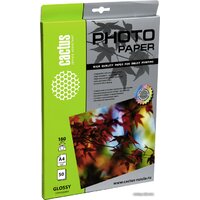 CACTUS Глянцевая A4 180 г/кв.м. 50 листов (CS-GA418050)