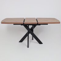 Кухонный стол Мамадома Leonel-130 раздвижной 130-165х85 (дуб веллингтон/черный) - Превью изображения №21 — Интернет-магазин Time-Shop