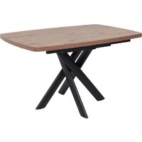 Мамадома Leonel-130 раздвижной 130-165х85 (дуб веллингтон/черный)