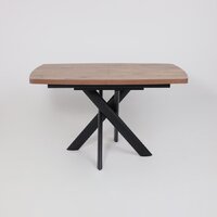 Кухонный стол Мамадома Leonel-130 раздвижной 130-165х85 (дуб веллингтон/черный) - Превью изображения №18 — Интернет-магазин Time-Shop