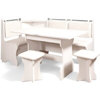 Анмикс ЛДСП с кухонным уголком (бодега/кожзам ваниль)