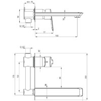 Смеситель Deante Arnika Nero BQA N54L - Превью изображения №2 — Интернет-магазин Time-Shop