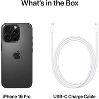 Телефон Apple iPhone 16 Pro Dual SIM 128GB (черный титан) - Превью изображения №7 — Интернет-магазин Time-Shop