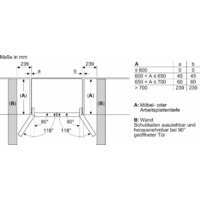 Четырёхдверный холодильник Siemens iQ500 KF96NAXEA - Превью изображения №17 — Интернет-магазин Time-Shop