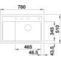Кухонная мойка Blanco Zenar XL 6 S Compact 527368 (вулканический серый) - Превью изображения №3 — Интернет-магазин Time-Shop