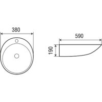 Умывальник WeltWasser Elbach 1037 - Превью изображения №4 — Интернет-магазин Time-Shop