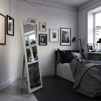  Teymi Зеркало Helmi 45x160 T20245 (светлый дуб) - Превью изображения №6 — Интернет-магазин Time-Shop