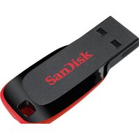 USB Flash SanDisk Cruzer Blade Black 128GB (SDCZ50-128G-B35) - Превью изображения №2 — Интернет-магазин Time-Shop