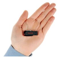 USB Flash SanDisk Cruzer Blade Black 128GB (SDCZ50-128G-B35) - Превью изображения №4 — Интернет-магазин Time-Shop
