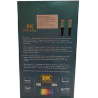 Кабель SIPU BC 8K HDMI - HDMI (5 м, черный) - Превью изображения №4 — Интернет-магазин Time-Shop