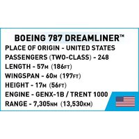 Конструктор Cobi Action Town Boeing 787 Dreamliner - Превью изображения №9 — Интернет-магазин Time-Shop