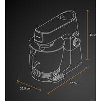 Кухонная машина Kenwood Titanium Chef Baker XL KVL85.004SI - Превью изображения №14 — Интернет-магазин Time-Shop