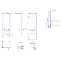 Инсталляция для унитаза Cersanit Vector [S-IN-MZ-VECTOR] - Превью изображения №3 — Интернет-магазин Time-Shop