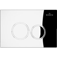 Унитаз подвесной Roxen Antares One Rimless 6 в 1 StounFix Dual Fresh 508565 (кнопка: хром) - Превью изображения №14 — Интернет-магазин Time-Shop