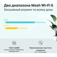 Wi-Fi роутер TP-Link Deco X60 V3.2 (1 шт.) - Превью изображения №4 — Интернет-магазин Time-Shop
