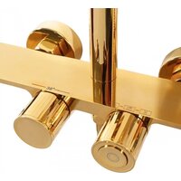 Душевая система  Hansberge H5055 (золото глянец) - Превью изображения №7 — Интернет-магазин Time-Shop