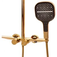 Душевая система  Hansberge H5055 (золото глянец) - Превью изображения №5 — Интернет-магазин Time-Shop