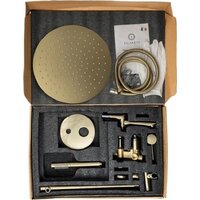 Душевая система  Filarete Roun FL1020 (матовое золото) - Превью изображения №15 — Интернет-магазин Time-Shop