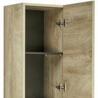  Акватон Шкаф-полупенал Фабрик 34 1A242803LTDU0 (дуб эндгрейн) - Превью изображения №4 — Интернет-магазин Time-Shop