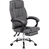 Офисное кресло Woodville Born (серый) - Превью изображения №2 — Интернет-магазин Time-Shop