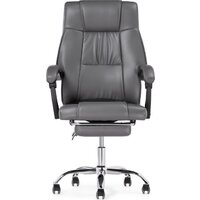 Офисное кресло Woodville Born (серый) - Превью изображения №4 — Интернет-магазин Time-Shop