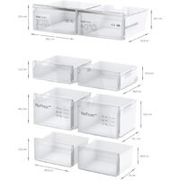 Четырёхдверный холодильник Bosch Serie 4 KFN96AXEA - Превью изображения №10 — Интернет-магазин Time-Shop