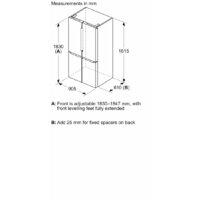 Четырёхдверный холодильник Bosch Serie 4 KFN96AXEA - Превью изображения №14 — Интернет-магазин Time-Shop