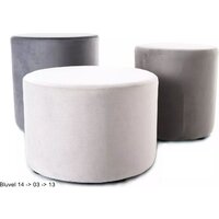 Пуфик Signal Doti B (Bluvel 03 светло-серый) - Превью изображения №2 — Интернет-магазин Time-Shop