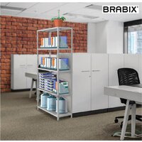 Стеллаж Brabix Ms Plus-200/50-5 291110 - Превью изображения №9 — Интернет-магазин Time-Shop