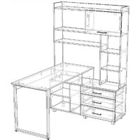 Стол Премиум Персона-12 (дуб крафт белый) - Превью изображения №4 — Интернет-магазин Time-Shop