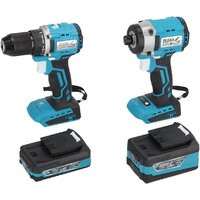  Dedra DED7030A03 (шуруповерт, винтоверт, 2 АКБ, кейс) - Превью изображения №2 — Интернет-магазин Time-Shop