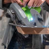 Дисковая (циркулярная) пила Greenworks GD24CS 1500907CUG (с 1-им АКБ) - Превью изображения №9 — Интернет-магазин Time-Shop
