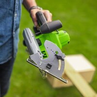 Дисковая (циркулярная) пила Greenworks GD24CS 1500907CUG (с 1-им АКБ) - Превью изображения №6 — Интернет-магазин Time-Shop