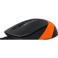 Мышь A4Tech Fstyler FM10 (черный/оранжевый) - Превью изображения №3 — Интернет-магазин Time-Shop