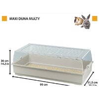 Клетка Ferplast Maxi Duna Multy 57033499W1 - Превью изображения №4 — Интернет-магазин Time-Shop