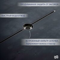 Трап/канал Lauter 210105GM 1500x15 (оружейная сталь) - Превью изображения №3 — Интернет-магазин Time-Shop