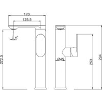 Смеситель Fashun A8985 - Превью изображения №4 — Интернет-магазин Time-Shop