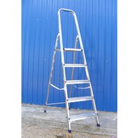 Лестница-стремянка Алюмет алюминиевая AM706 - Превью изображения №3 — Интернет-магазин Time-Shop