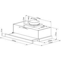 Кухонная вытяжка Hietzel CHT 6064T BL - Превью изображения №11 — Интернет-магазин Time-Shop