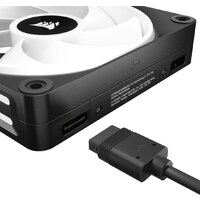 Комплект вентиляторов для корпуса с контроллером Corsair iCUE LINK QX120 RGB Triple Pack + Hub CO-9051002-WW - Превью изображения №9 — Интернет-магазин Time-Shop