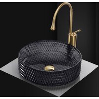 Умывальник Rea Cristal Black REAU9671 - Превью изображения №5 — Интернет-магазин Time-Shop