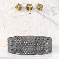 Умывальник Rea Cristal Black REAU9671 - Превью изображения №4 — Интернет-магазин Time-Shop